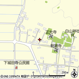 岐阜県岐阜市城田寺1792周辺の地図