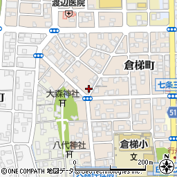 京都府舞鶴市倉梯町19-8周辺の地図