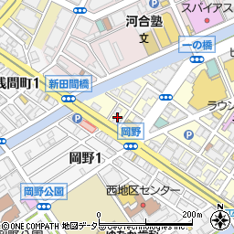 神奈川県横浜市西区南幸2丁目21周辺の地図