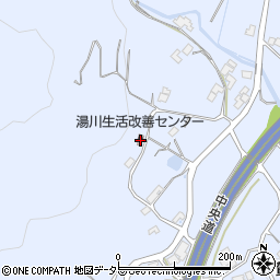 湯川生活改善センター周辺の地図
