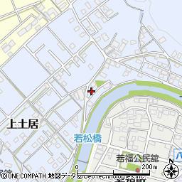 岐阜県岐阜市上土居747周辺の地図