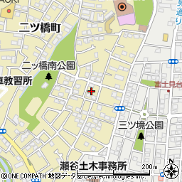 神奈川県横浜市瀬谷区二ツ橋町60-36周辺の地図