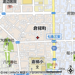 京都府舞鶴市倉梯町15-13周辺の地図