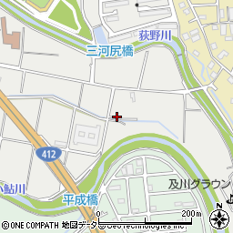 神奈川県厚木市及川741-1周辺の地図