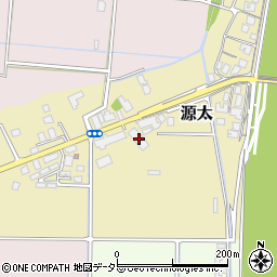 鳥取県鳥取市源太24周辺の地図