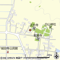 岐阜県岐阜市城田寺1802周辺の地図