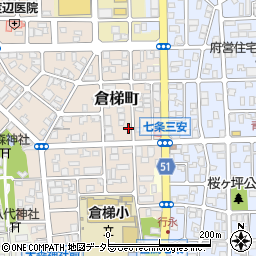 京都府舞鶴市倉梯町15-14周辺の地図