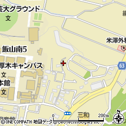 神奈川県厚木市飯山南5丁目11-16周辺の地図