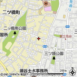 神奈川県横浜市瀬谷区二ツ橋町56-16周辺の地図