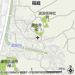 鳥取県倉吉市福庭180周辺の地図