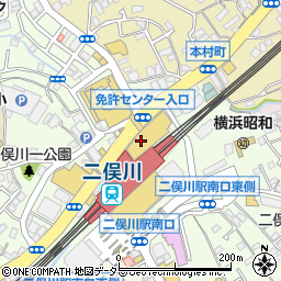 相州蕎麦 二俣川ライフ店周辺の地図