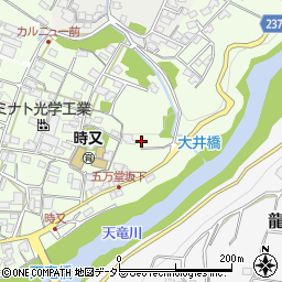 長野県飯田市時又438周辺の地図