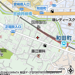 bar Lobby17 和田町周辺の地図