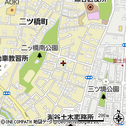 神奈川県横浜市瀬谷区二ツ橋町60-14周辺の地図