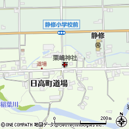 栗嶋神社周辺の地図