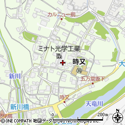 長野県飯田市時又323周辺の地図