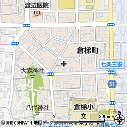 京都府舞鶴市倉梯町17-13周辺の地図