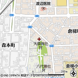 京都府舞鶴市倉梯町22-1周辺の地図