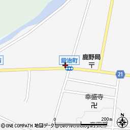 鳥取県鳥取市鹿野町鹿野1466周辺の地図
