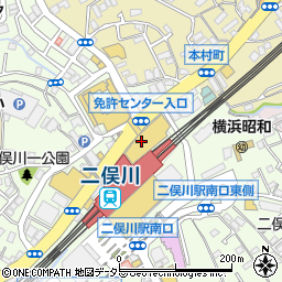 横浜市旭区民文化センター（サンハート）周辺の地図