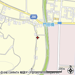 鳥取県東伯郡湯梨浜町門田770-1周辺の地図