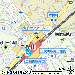 モスバーガー二俣川ジョイナステラス３店周辺の地図