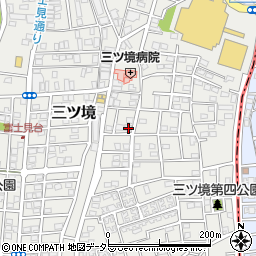 神奈川県横浜市瀬谷区三ツ境52-3周辺の地図