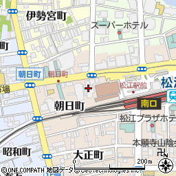 大銑産業株式会社　松江営業所周辺の地図