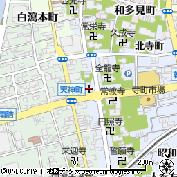島根県松江市寺町北寺町58周辺の地図
