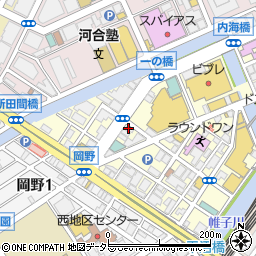 かながわ信用金庫横浜西口支店周辺の地図