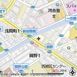 神奈川県横浜市西区南幸2丁目22周辺の地図