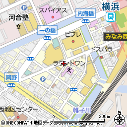 ネオリーブ横浜店周辺の地図
