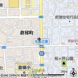 京都府舞鶴市倉梯町13-4周辺の地図