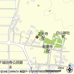岐阜県岐阜市城田寺1801周辺の地図