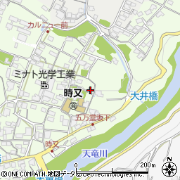 長野県飯田市時又416周辺の地図