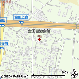 神奈川県厚木市金田683周辺の地図