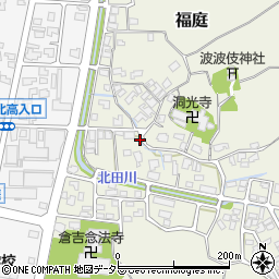 鳥取県倉吉市福庭1112-1周辺の地図