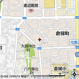 京都府舞鶴市倉梯町19周辺の地図