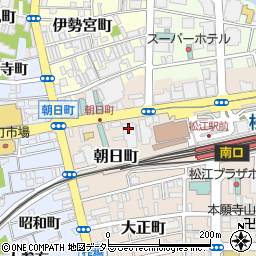 島根銀行本店営業部 ＡＴＭ周辺の地図