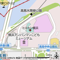 横浜マリノス周辺の地図