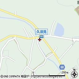 岐阜県恵那市長島町久須見1091周辺の地図