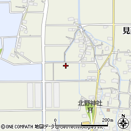 岐阜県本巣市見延周辺の地図