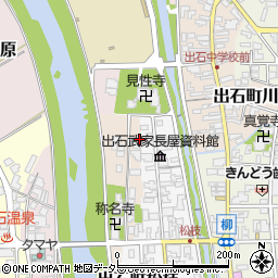兵庫県豊岡市出石町馬場周辺の地図