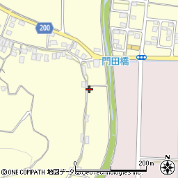 鳥取県東伯郡湯梨浜町門田770-3周辺の地図