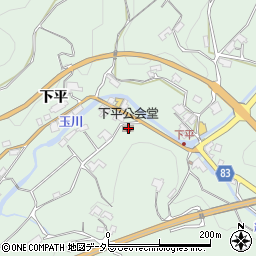 長野県飯田市上久堅7846周辺の地図