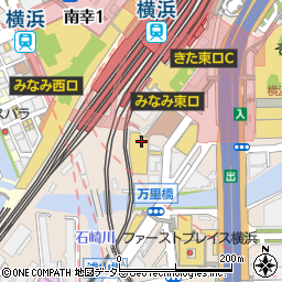 牛味蔵 ぎゅうみくら 横浜東口 アソビル周辺の地図