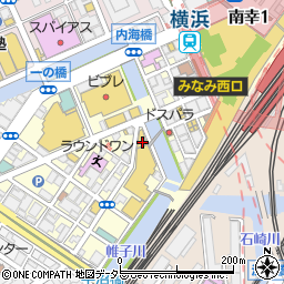 横浜・コーンバレー周辺の地図