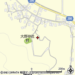 鳥取県東伯郡湯梨浜町門田677周辺の地図