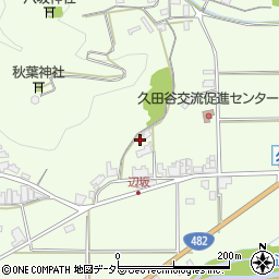 兵庫県豊岡市日高町久田谷周辺の地図
