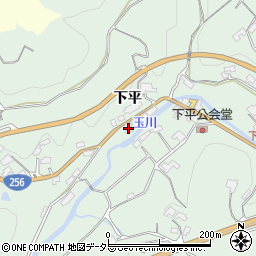 長野県飯田市上久堅下平216-1周辺の地図